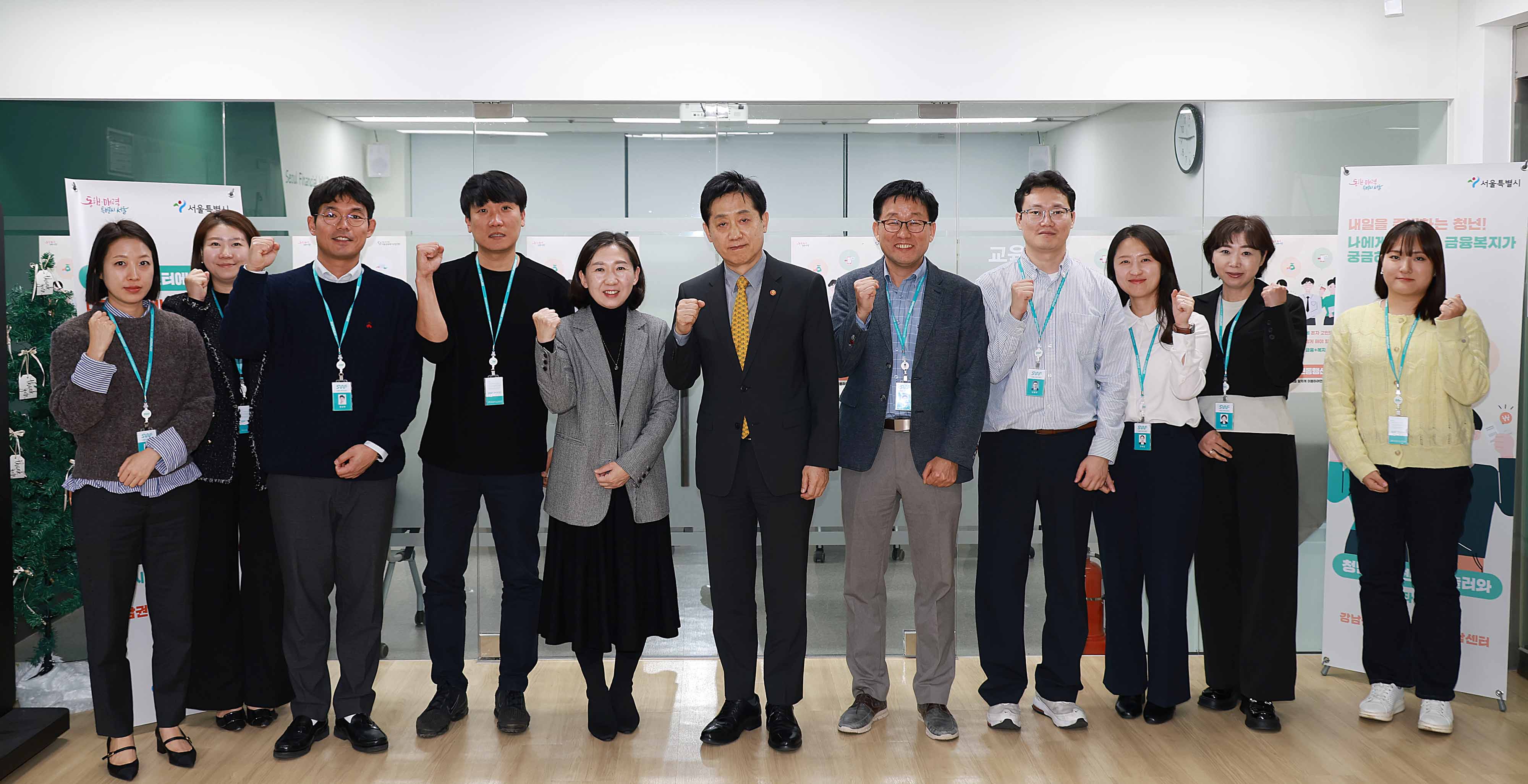 금융위원장, 청년·취약계층 민생현장 점검4