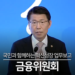 국민과 함께하는 혁신성장 업무보고 - 금융위원회